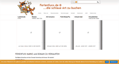 Desktop Screenshot of ferienfuxx.de